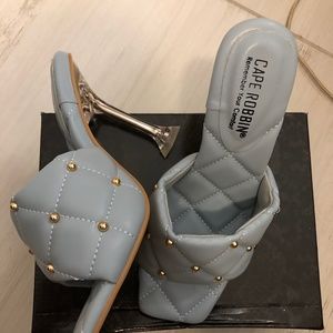 New baby blue Sandals